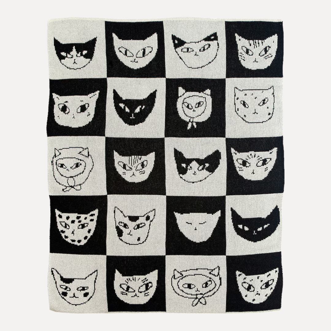 Cat Bingo Blanket