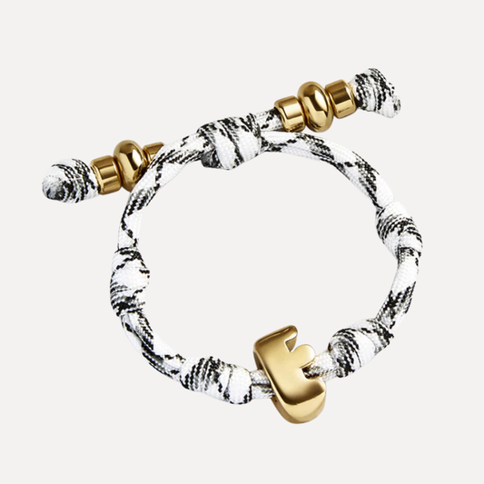 Knotty Initial Bracelet
