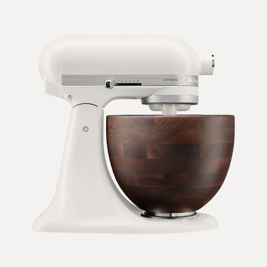 Artisan Stand Mixer with Walnut Bowl